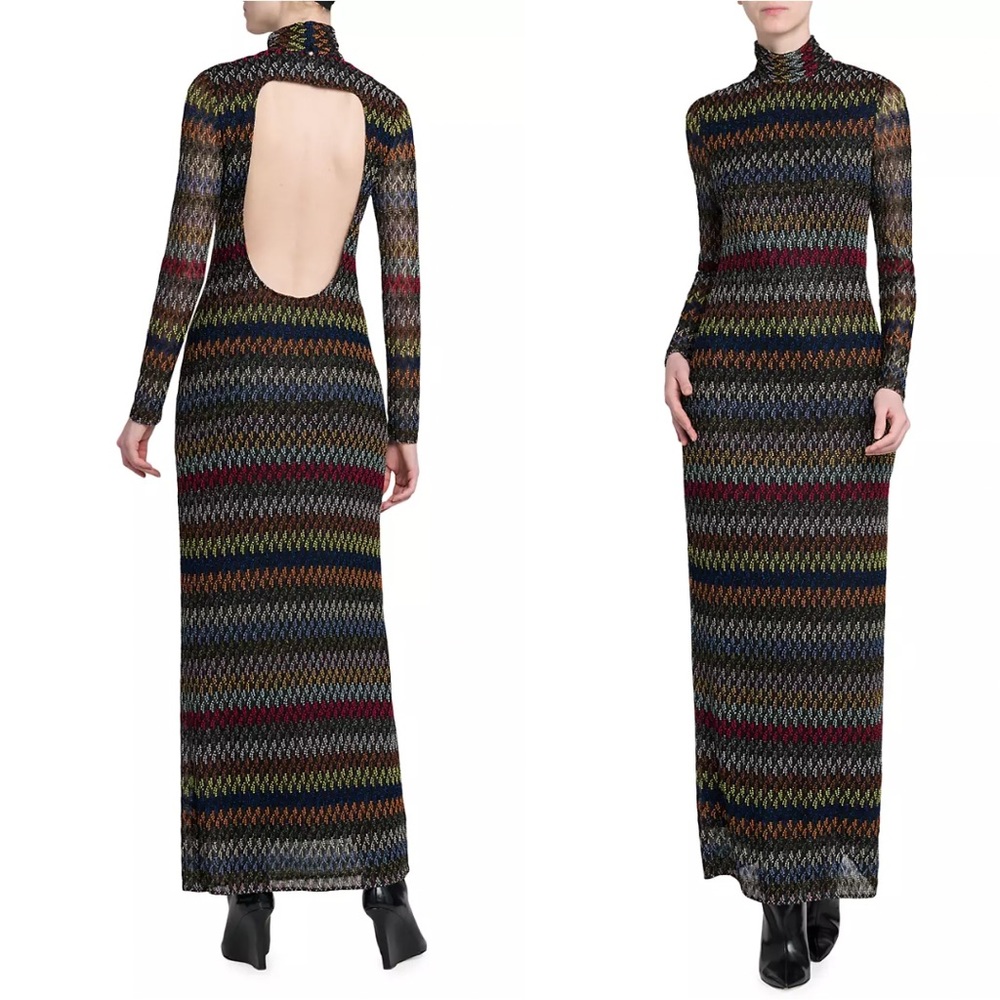Missoni
Cut-Out Knitted Maxi Dress - Picture 1 of 14